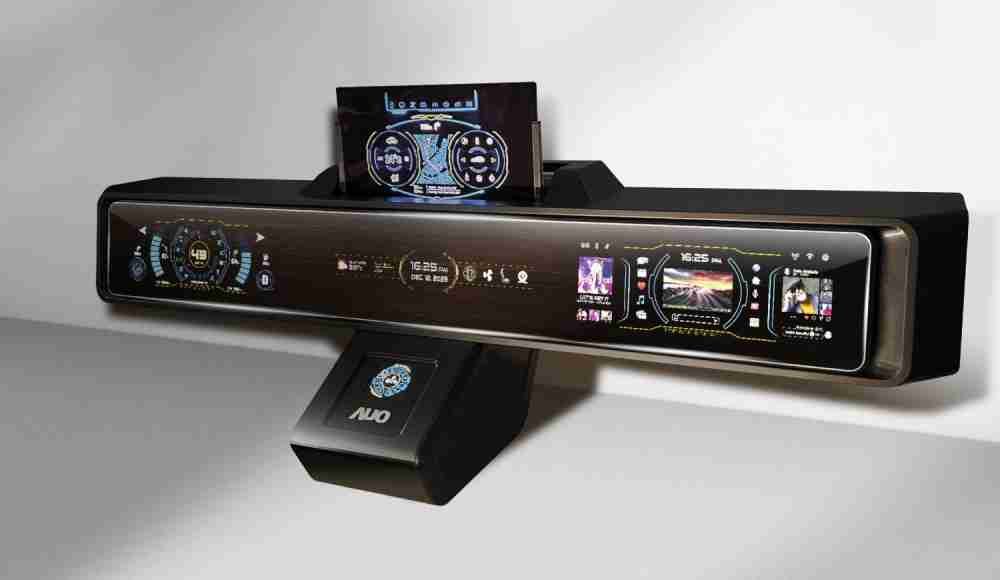 918.COMMicro LED沉浸式车舱显示方案结合 可卷式、、可伸缩的Micro LED应用并可呈现不同的质感纹路，，，，展现人性化设计