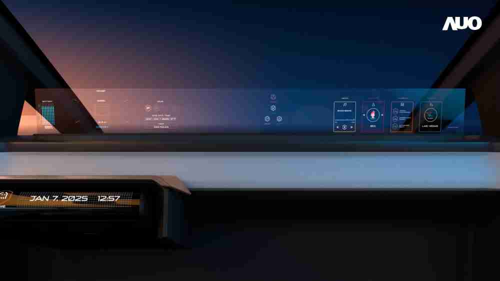 918.COM无界透明显示接口(Horizon Image Glass)透过车运算方案整合仪表板、、、中控台及副驾显示器，，一体式全景呈现，，提供乘用者清晰的前方视野、、、、行车必要信息与娱乐功能